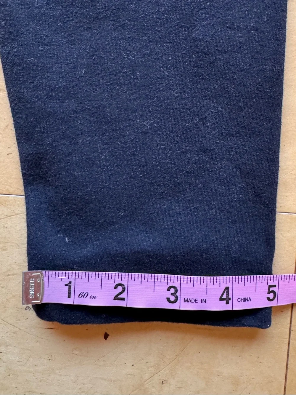 American Apparel cotton‎ spandex leggings, sz Large, staple classic neutral USA